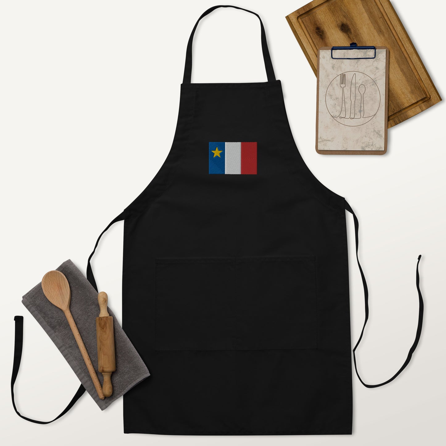 Acadian Flag Apron