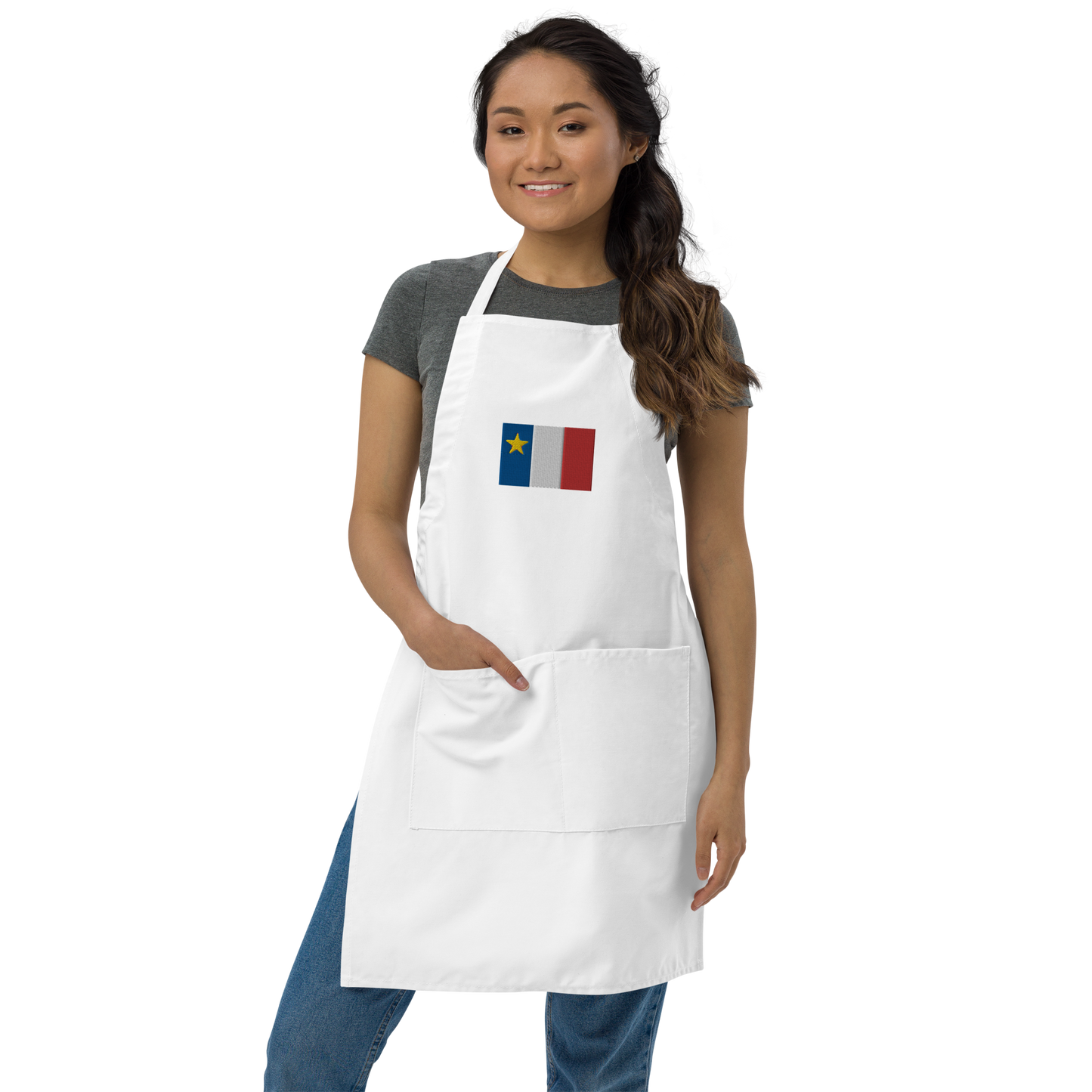 Acadian Flag Apron
