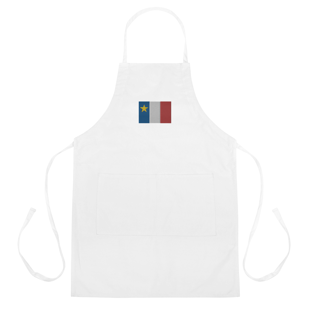 Acadian Flag Apron