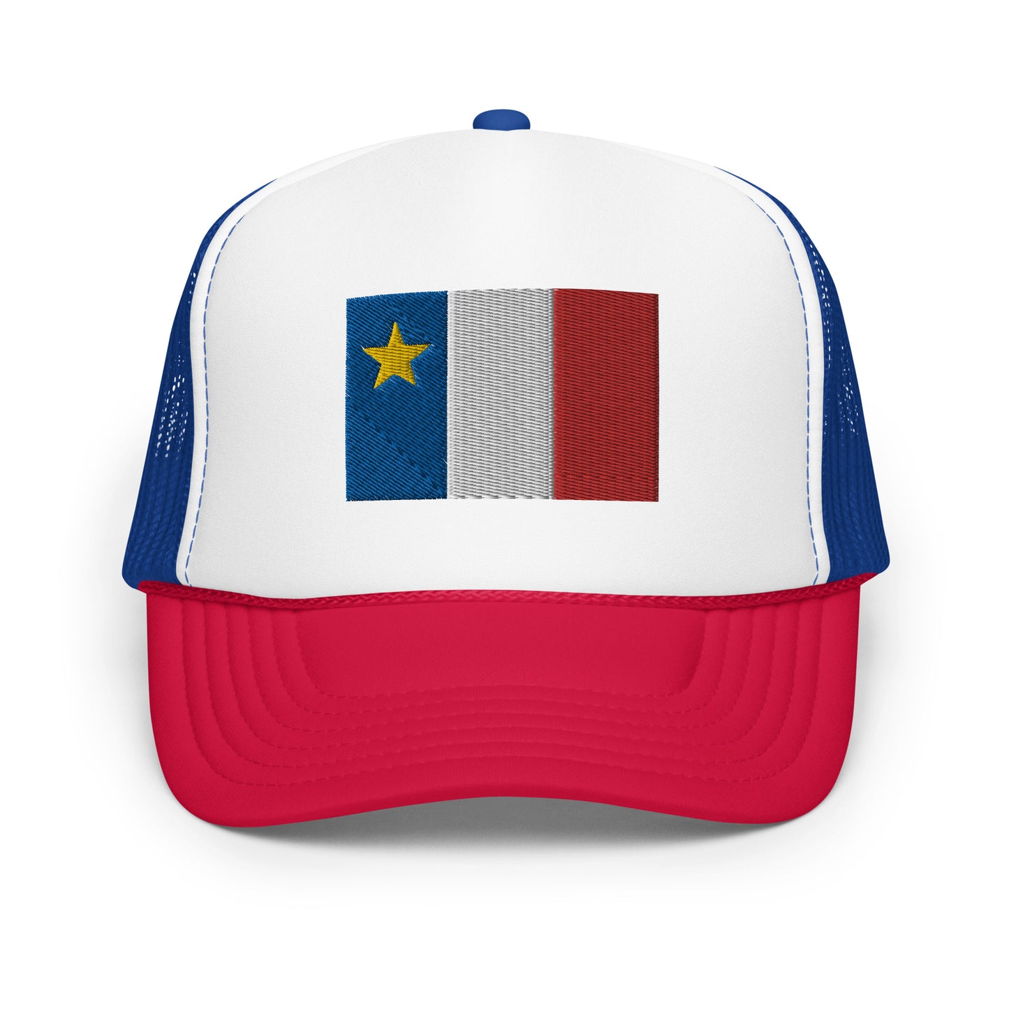 Red, White and Blue Acadian Ball Cap