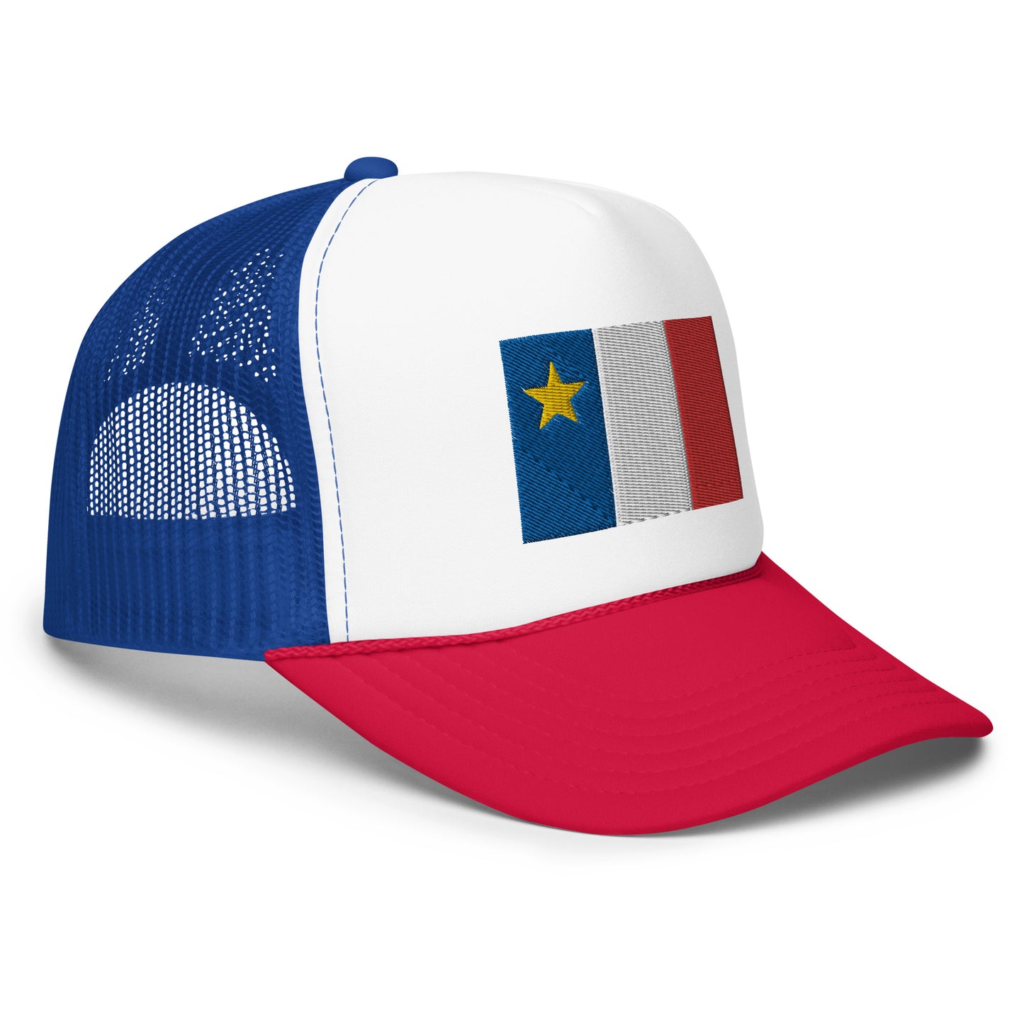 Red, White and Blue Acadian Ball Cap