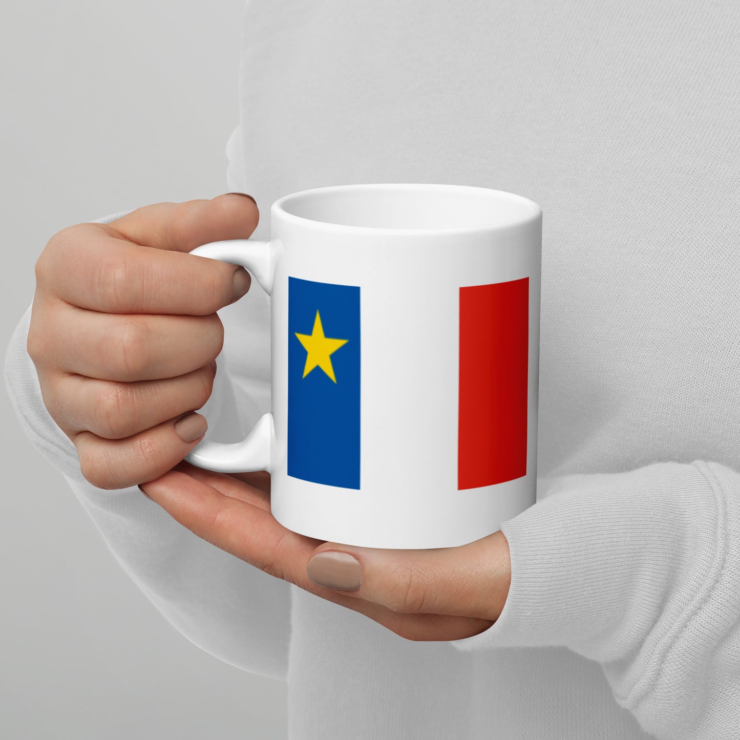 Acadian Flag Mug