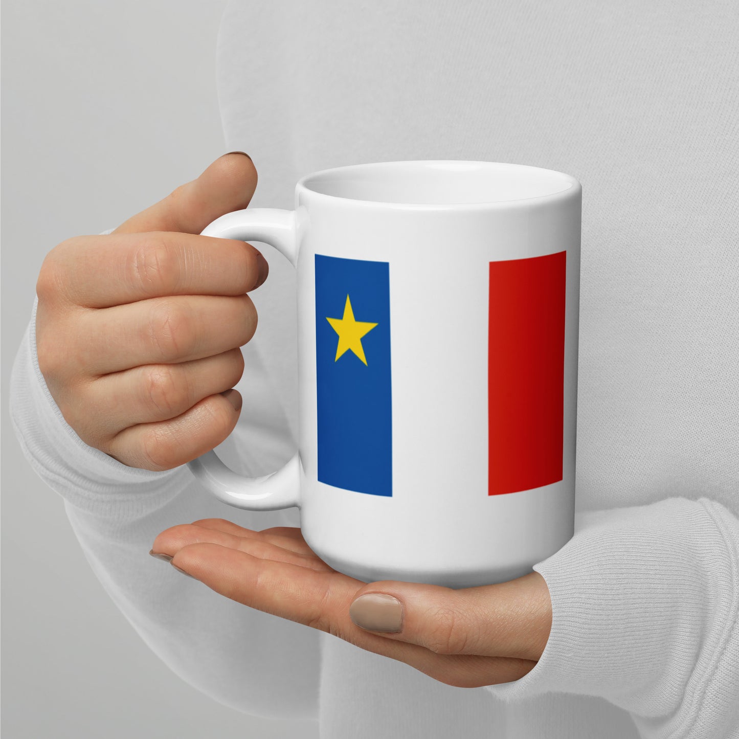 Acadian Flag Mug