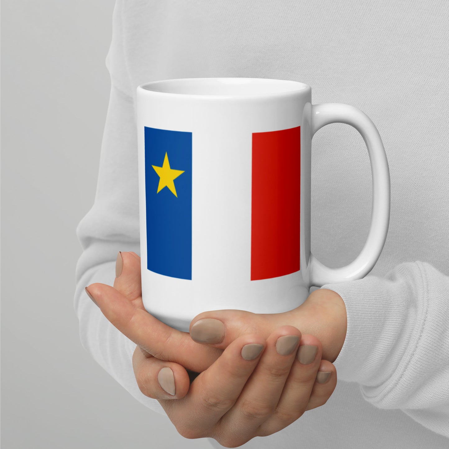 Acadian Flag Mug